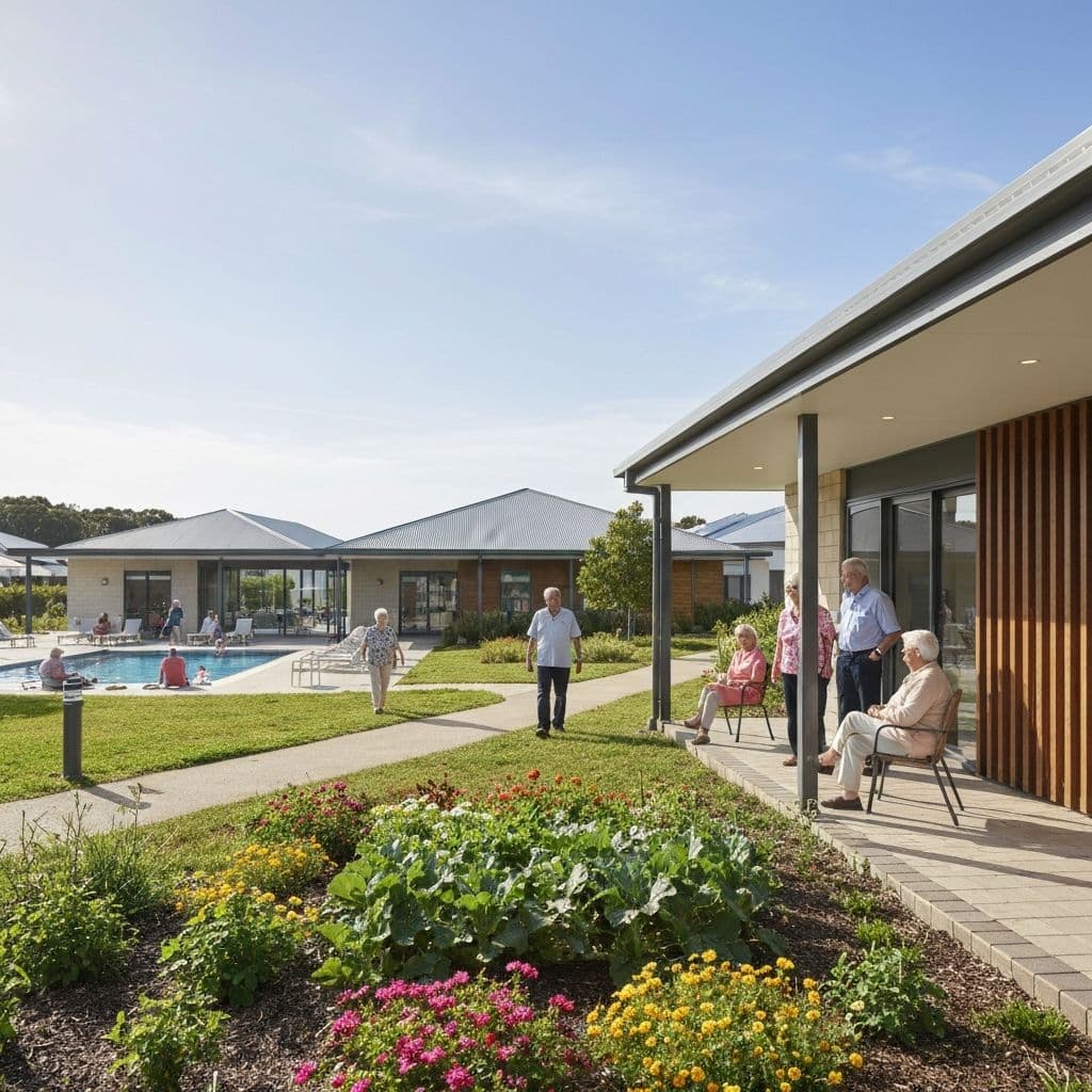 Senior living community with integrated access control and visitor management