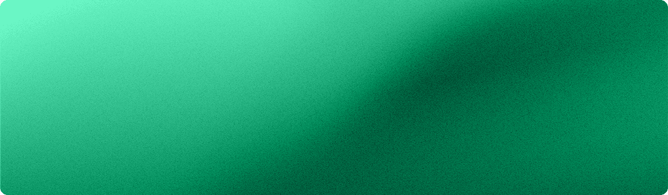 Cyan to teal gradient background for call to action section