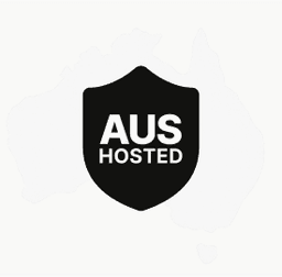Australian hosted security badge