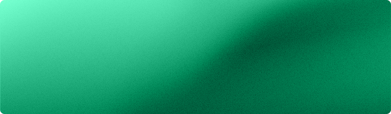Cyan to teal gradient background for call to action section