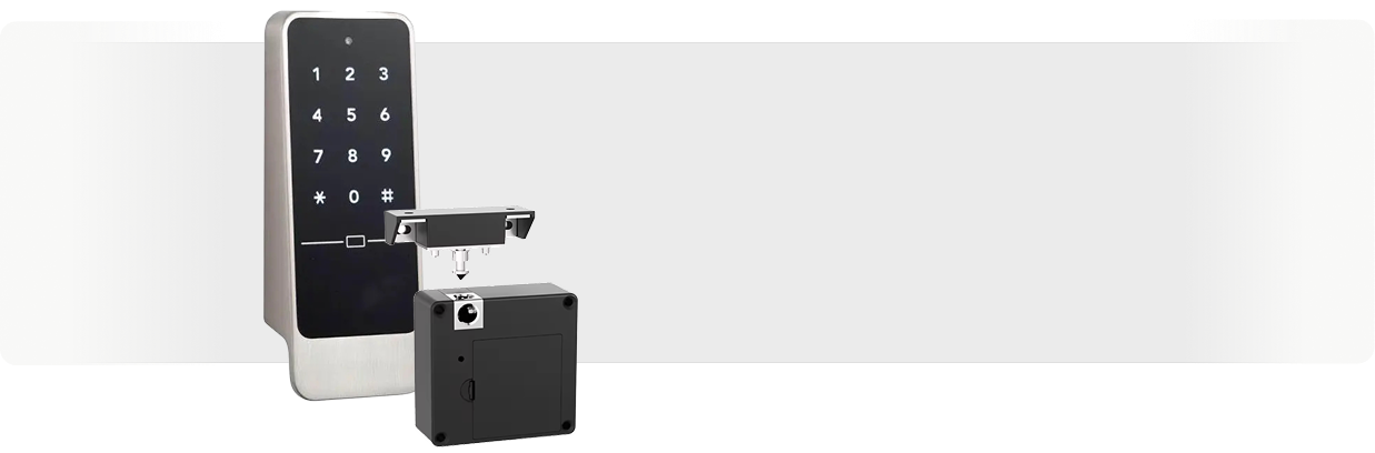 Digital locker system with keypad interface