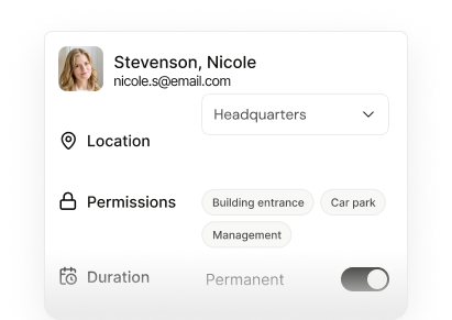 Permissions & credential logic